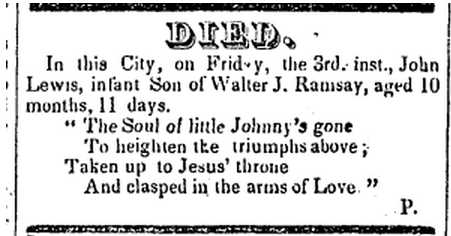 John Lewis Ramsey obituary